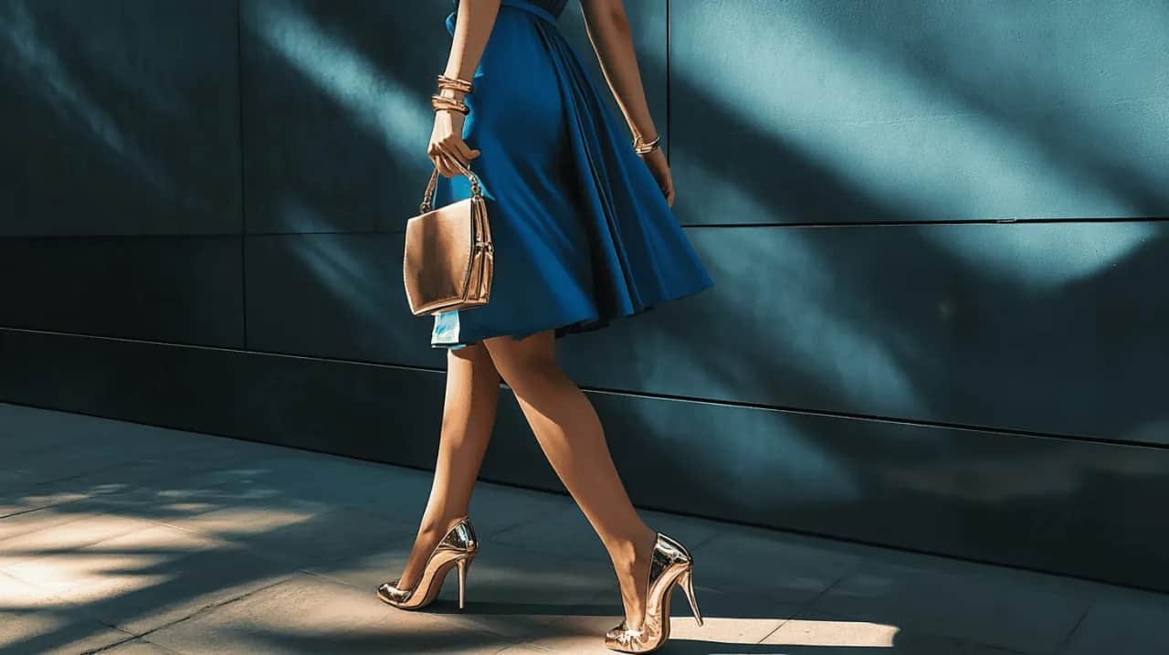 Co ubrać do niebieskiej sukienki? Odkryj idealne dodatki i stylizacje