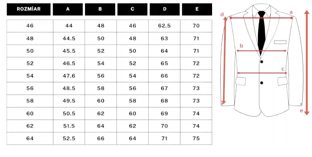 Rozmiar 56 męski - jak dobrać odpowiednie wymiary i sklepy