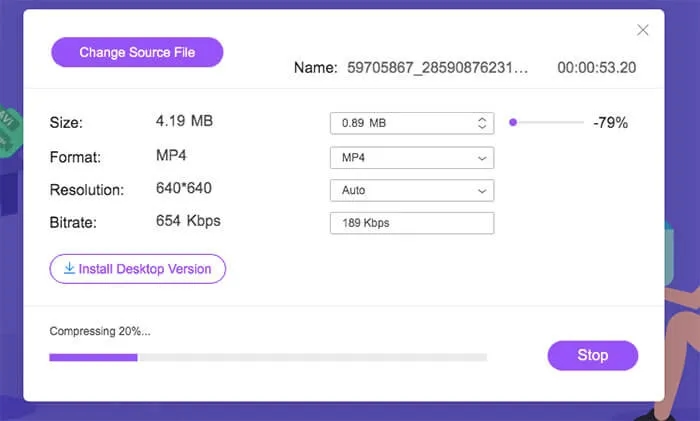 Zmniejsz rozmiar MP4 i zaoszczędź miejsce na dysku bez utraty jakości